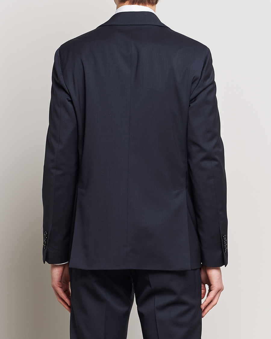 Herren | Sakkos | Lardini | Two Button Wool Blazer Navy