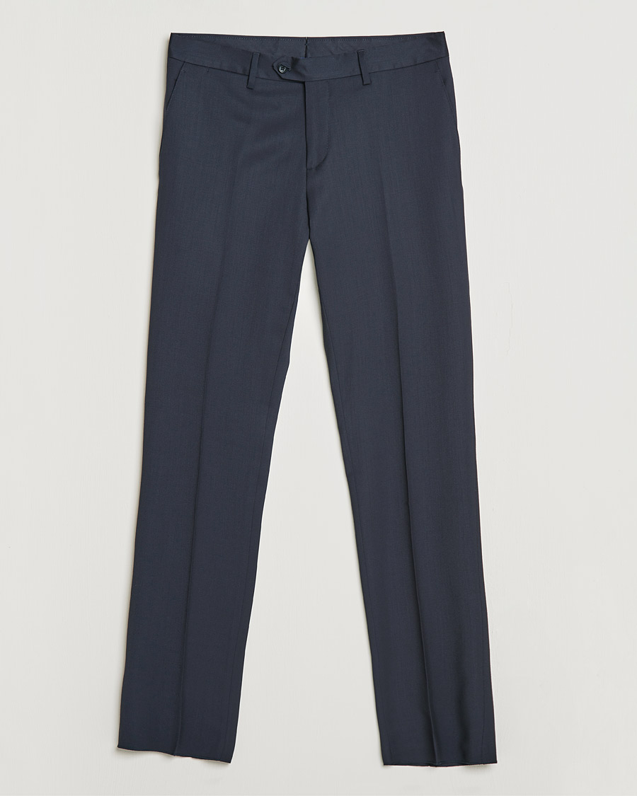 Herren | Hosen | Lardini | Wool Trousers Navy