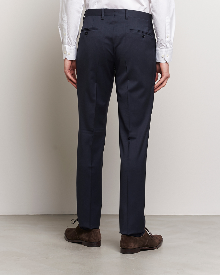 Herren | Hosen | Lardini | Wool Trousers Navy