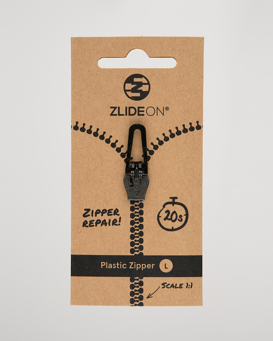 Herren | Pflegeprodukte | ZlideOn | Normal Plastic Zipper Black L