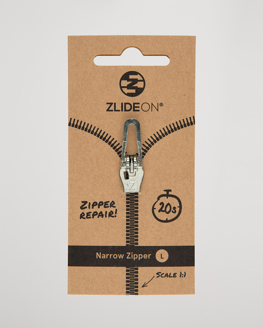 Herren | Pflegeprodukte | ZlideOn | Narrow Zipper Silver L