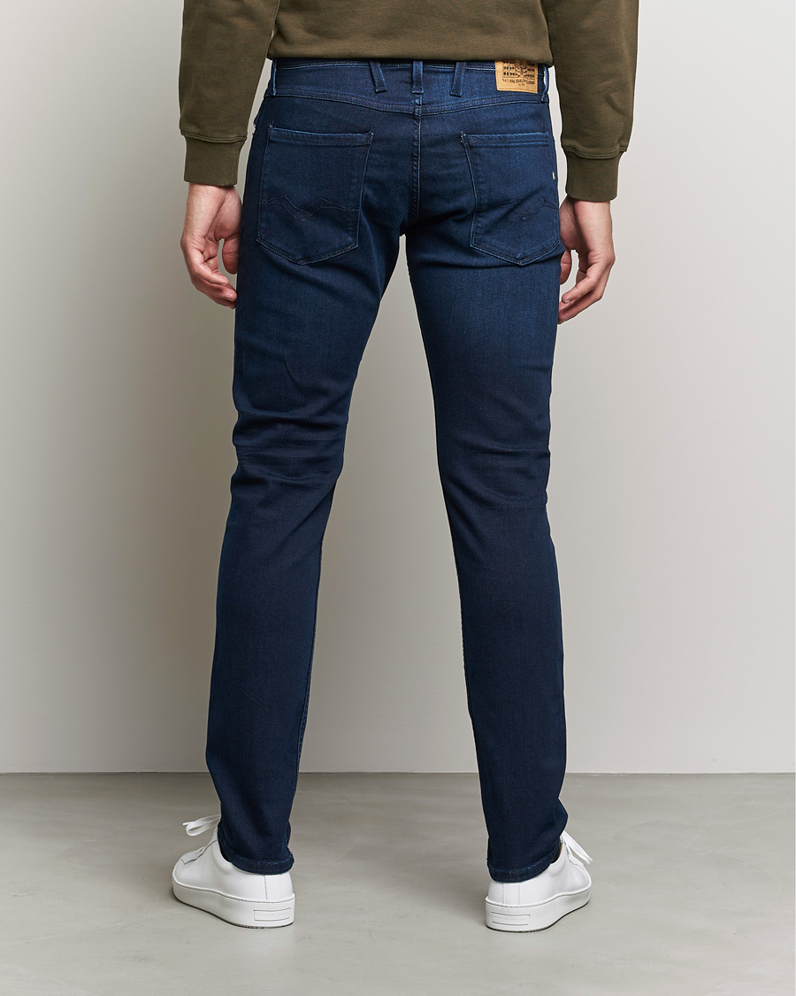 Herren | Jeans | Replay | Anbass Powerstretch Jeans Dark Blue