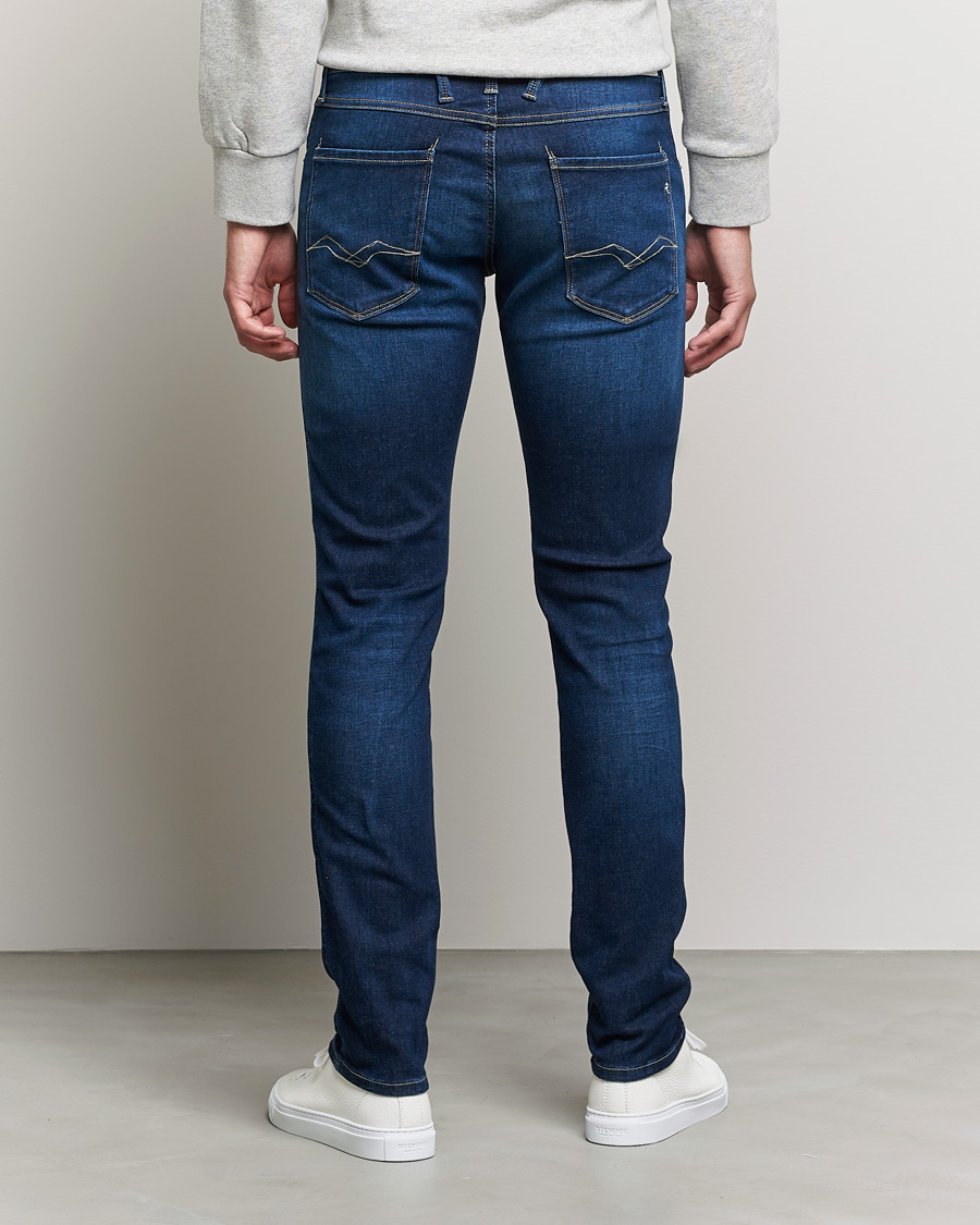 Herren | Jeans | Replay | Anbass Hyperflex Recyceled 360 Jeans Dark Blue