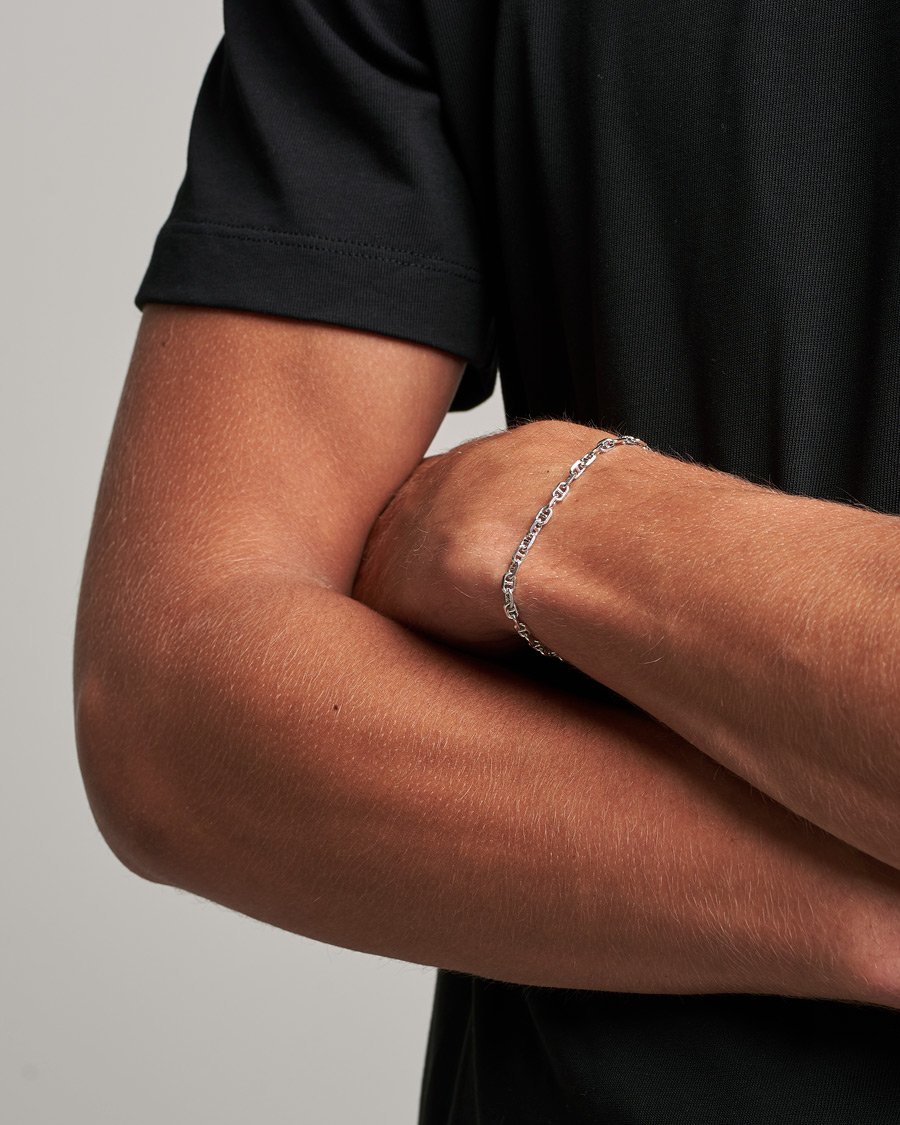 Herr | Accessoarer | Tom Wood | Cable Bracelet Silver