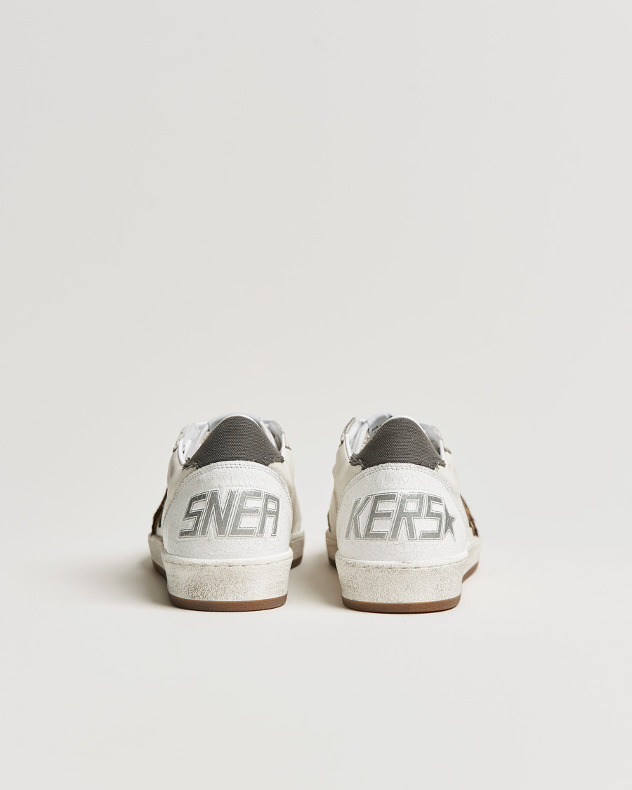 Herren | Golden Goose Deluxe Brand Ball Star Sneakers White/Leopard | Golden Goose | Deluxe Brand Ball Star Sneakers White/Leopard