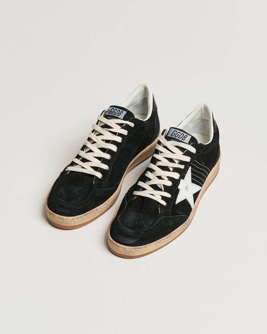 Herren | Schwarze Sneakers | Golden Goose Deluxe Brand | Ball Star Sneakers Black/White
