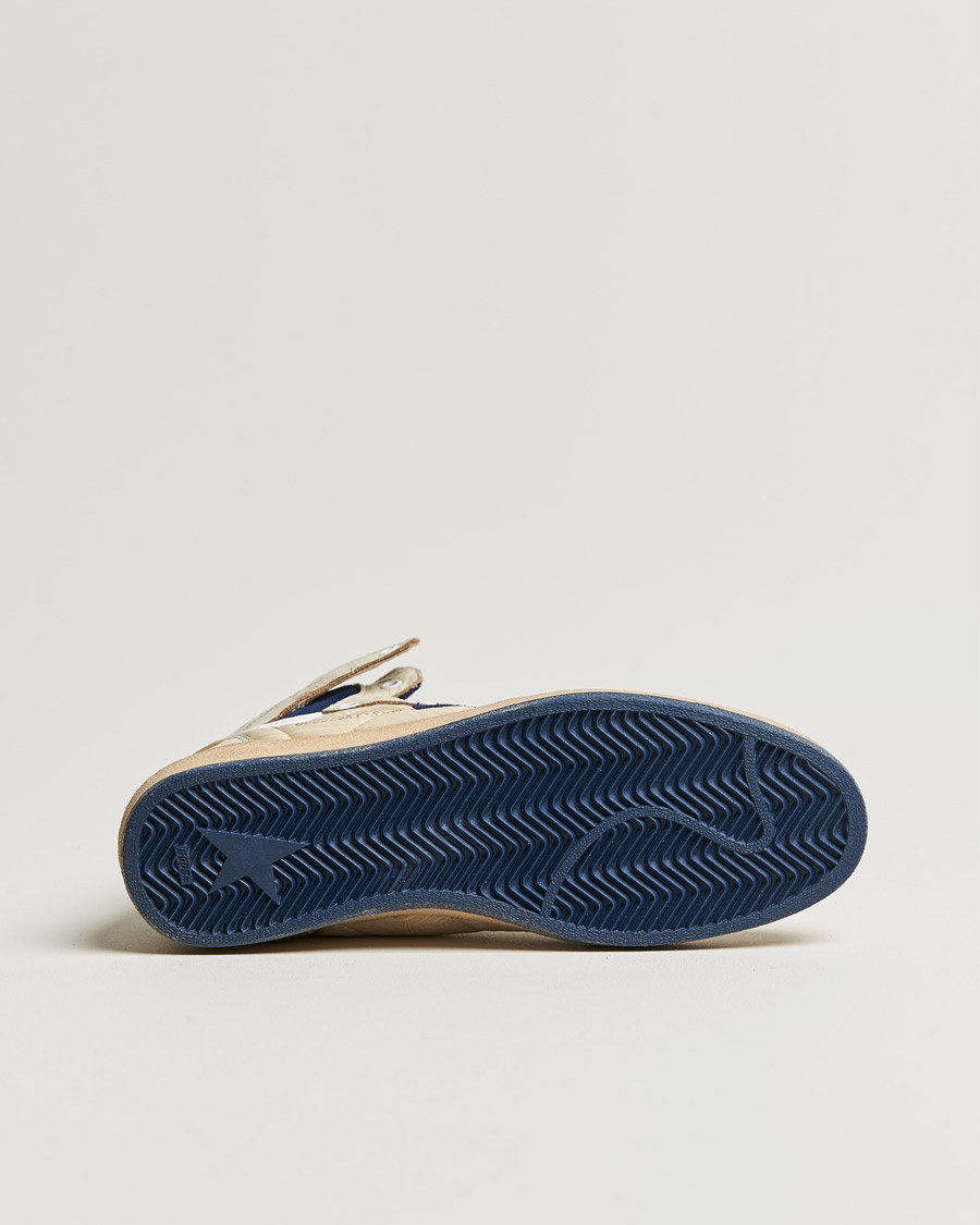 Herren | Golden Goose Deluxe Brand Sky Star Vintage Basket Sneaker White/Dark Blue | Golden Goose | Deluxe Brand Sky Star Vintage Basket Sneaker White/Dark Blue