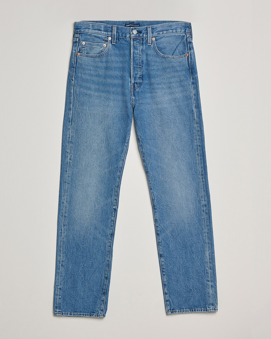 Herren | Jeans | Levi's Made & Crafted | 501 Original Fit Stretch Jeans Mendicio Indigo