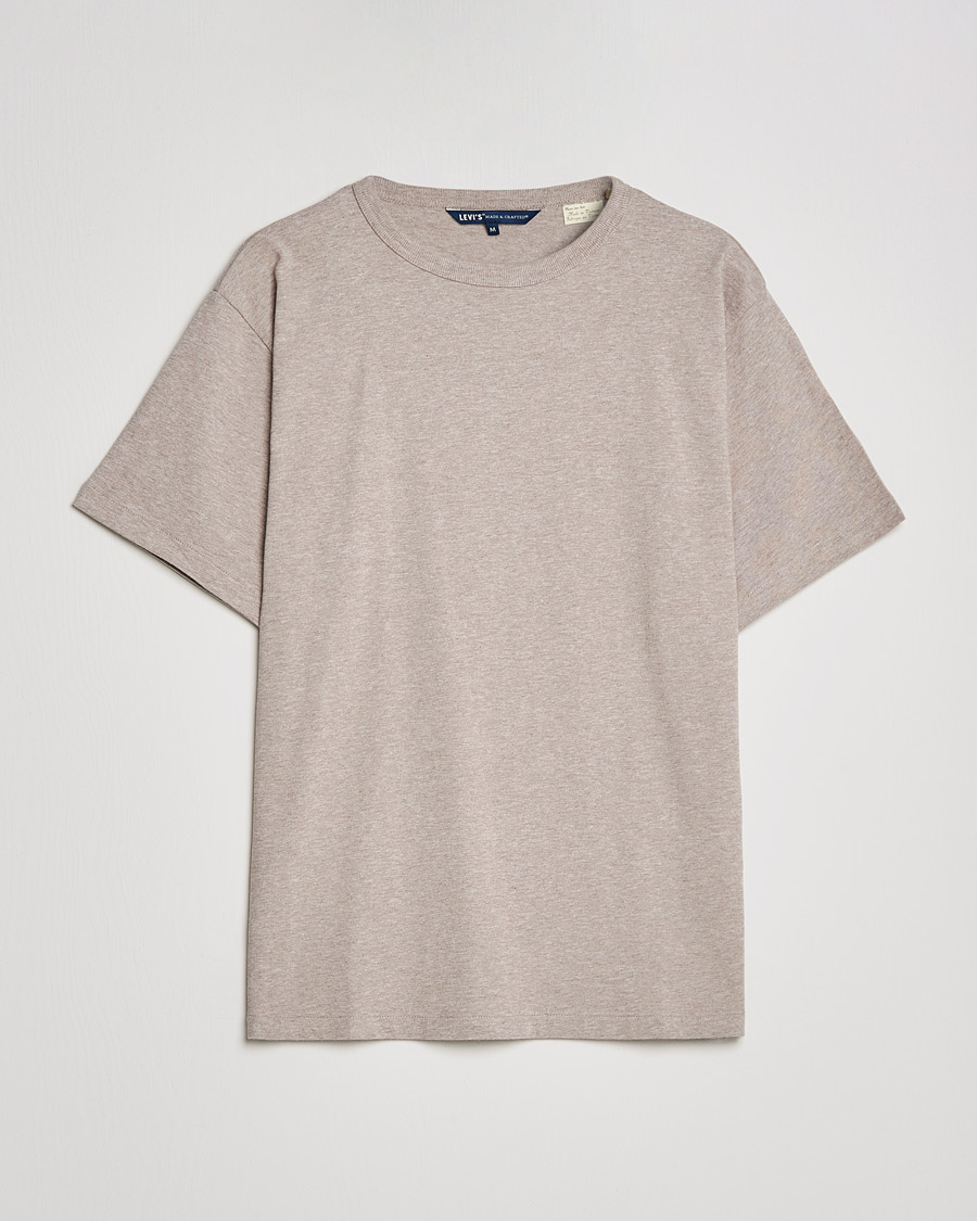 Herren | T-Shirts | Levi's Made & Crafted | New Classic Tee Mist Heather