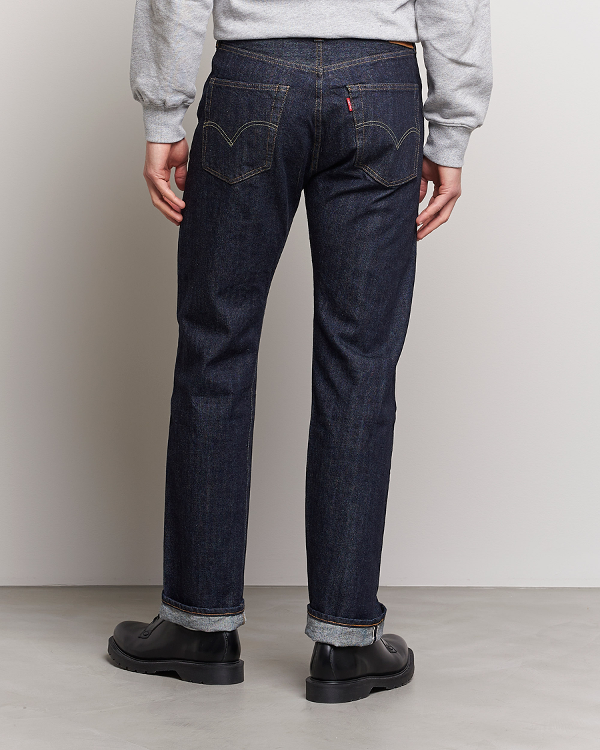 Herren | Jeans | Levi's Vintage Clothing | 1947 Straight Slim Fit 501 Selvedge Jeans Fine Struttin