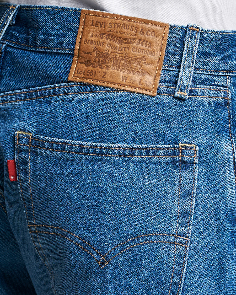 Herren | Jeans | Levi's | 551Z Authentic Straight Fit Jeans Medium Indigo