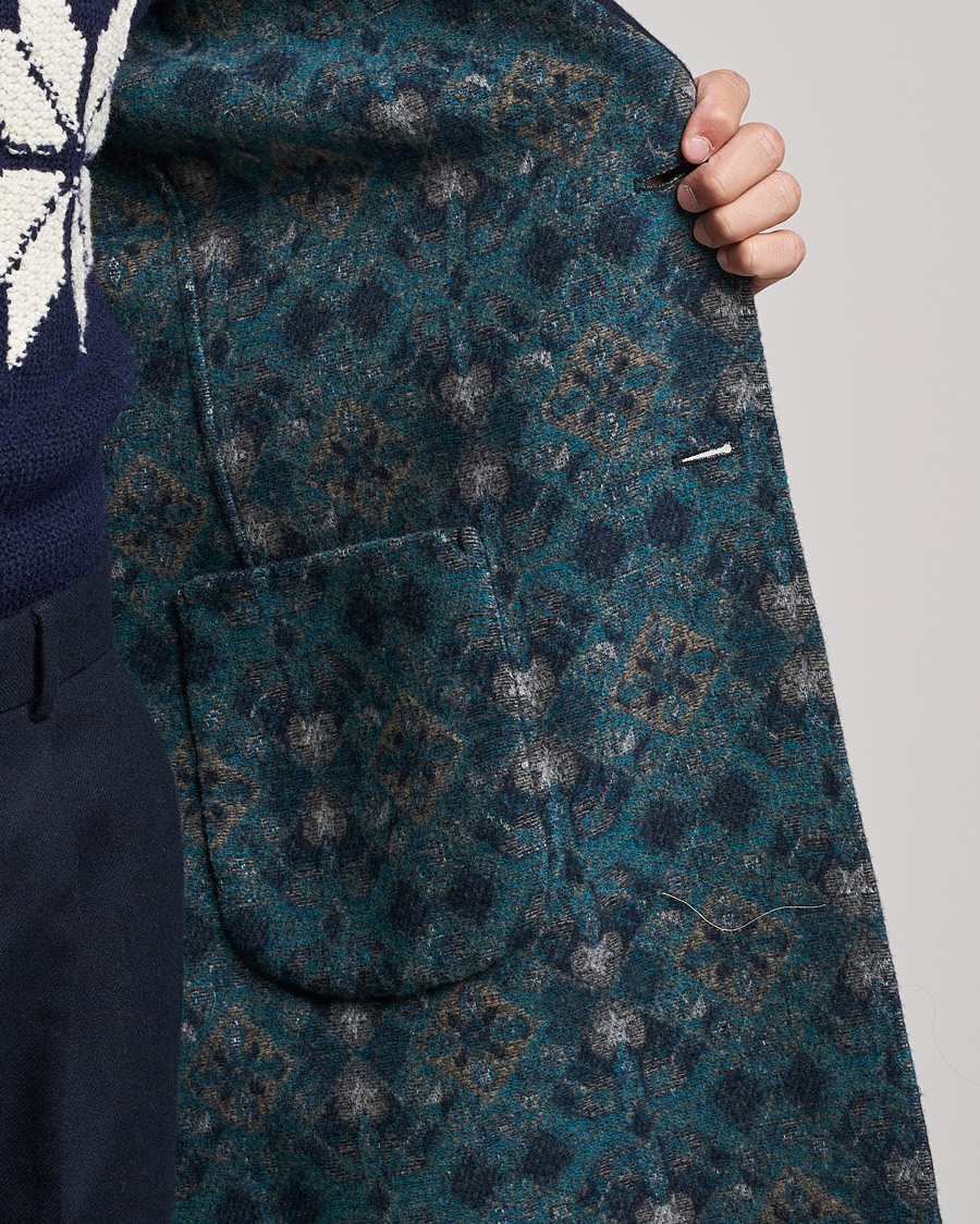 Herren | Jacken | Etro | Deconstructed Reversible Coat Navy