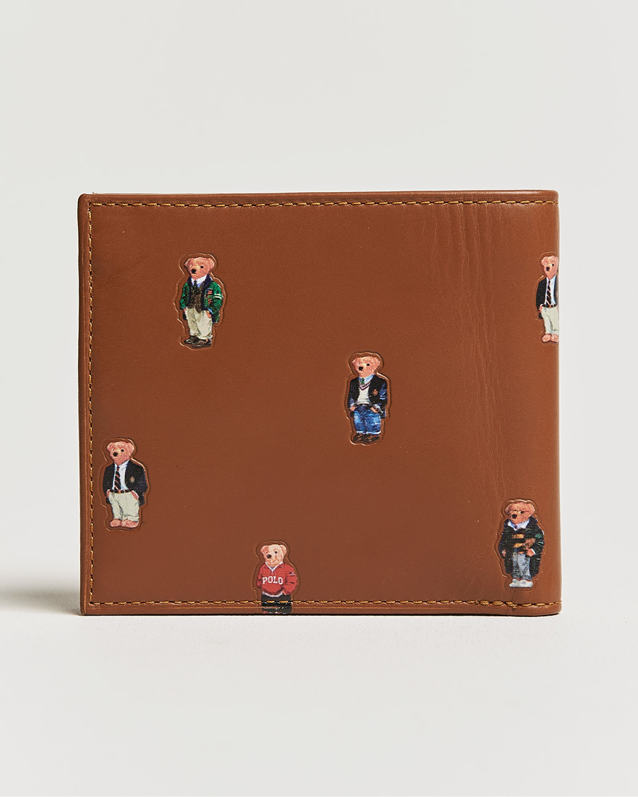Herren | Polo Ralph Lauren Bear Leather Billfold Wallet Tan | Polo Ralph Lauren | Bear Leather Billfold Wallet Tan