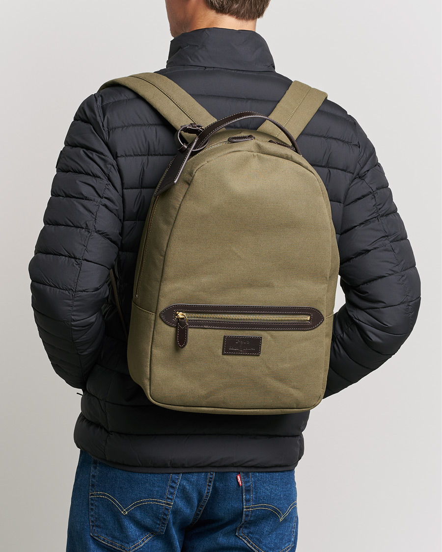 Herren |  | Polo Ralph Lauren | Canvas Backpack Defender Green
