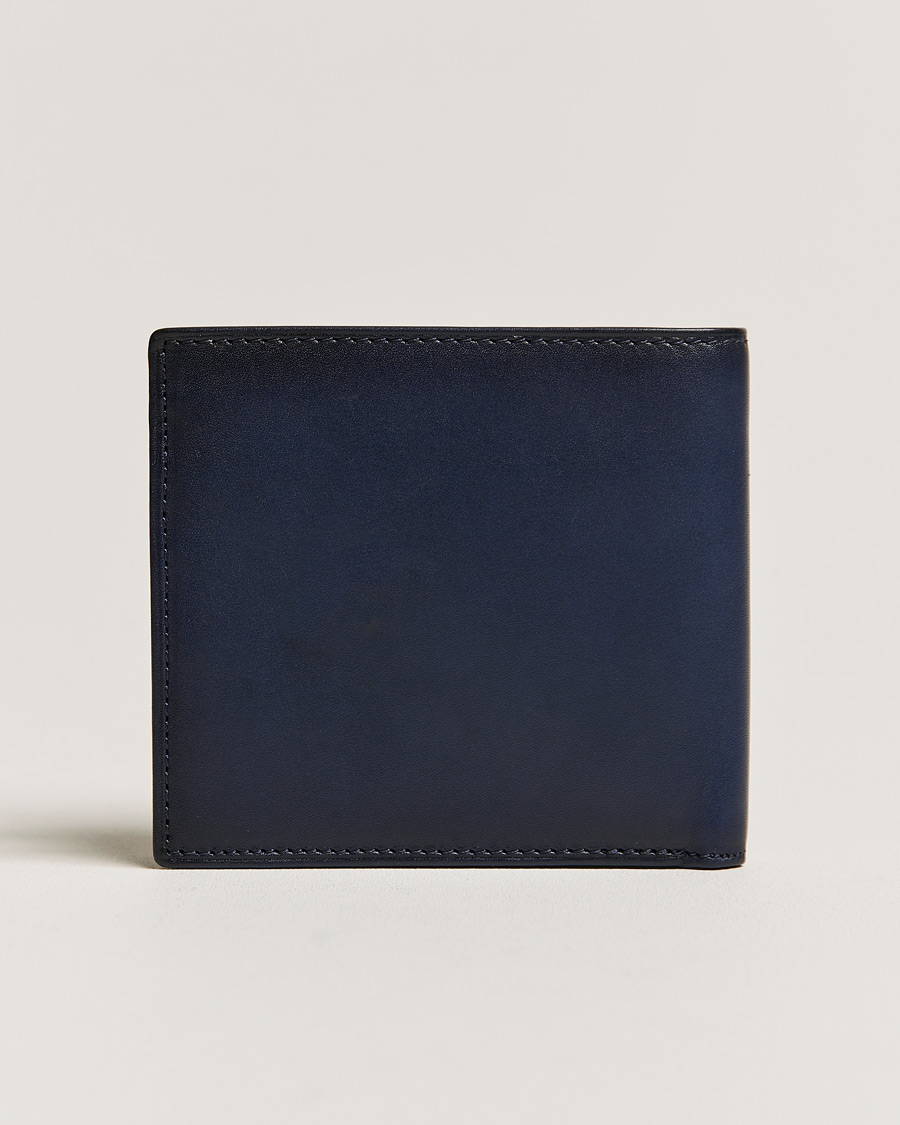 Herren | Polo Ralph Lauren Bear Leather Billfold Wallet Navy | Polo Ralph Lauren | Bear Leather Billfold Wallet Navy