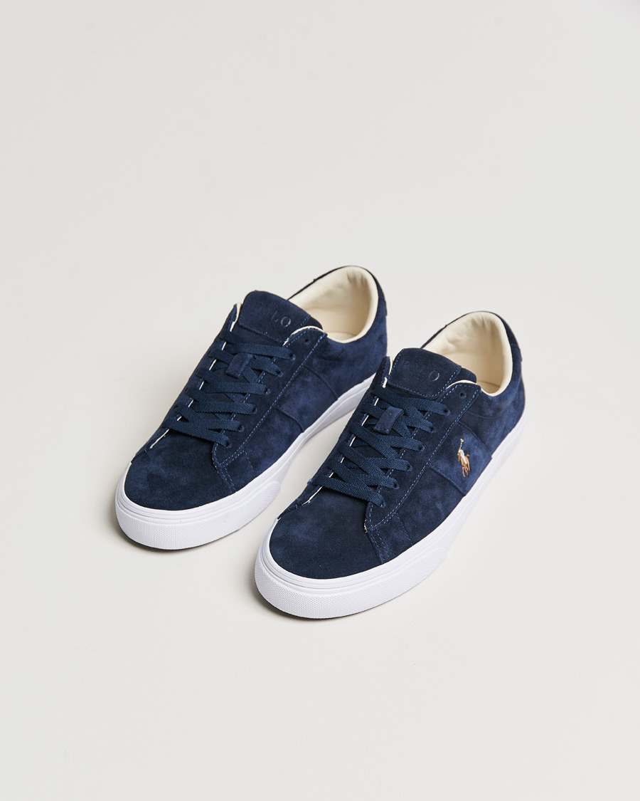 Herren |  | Polo Ralph Lauren | Sayer Suede Sneaker Hunter Navy