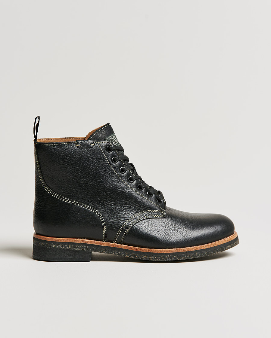 Herren | Boots | Polo Ralph Lauren | RL Oiled Leather Boot Black