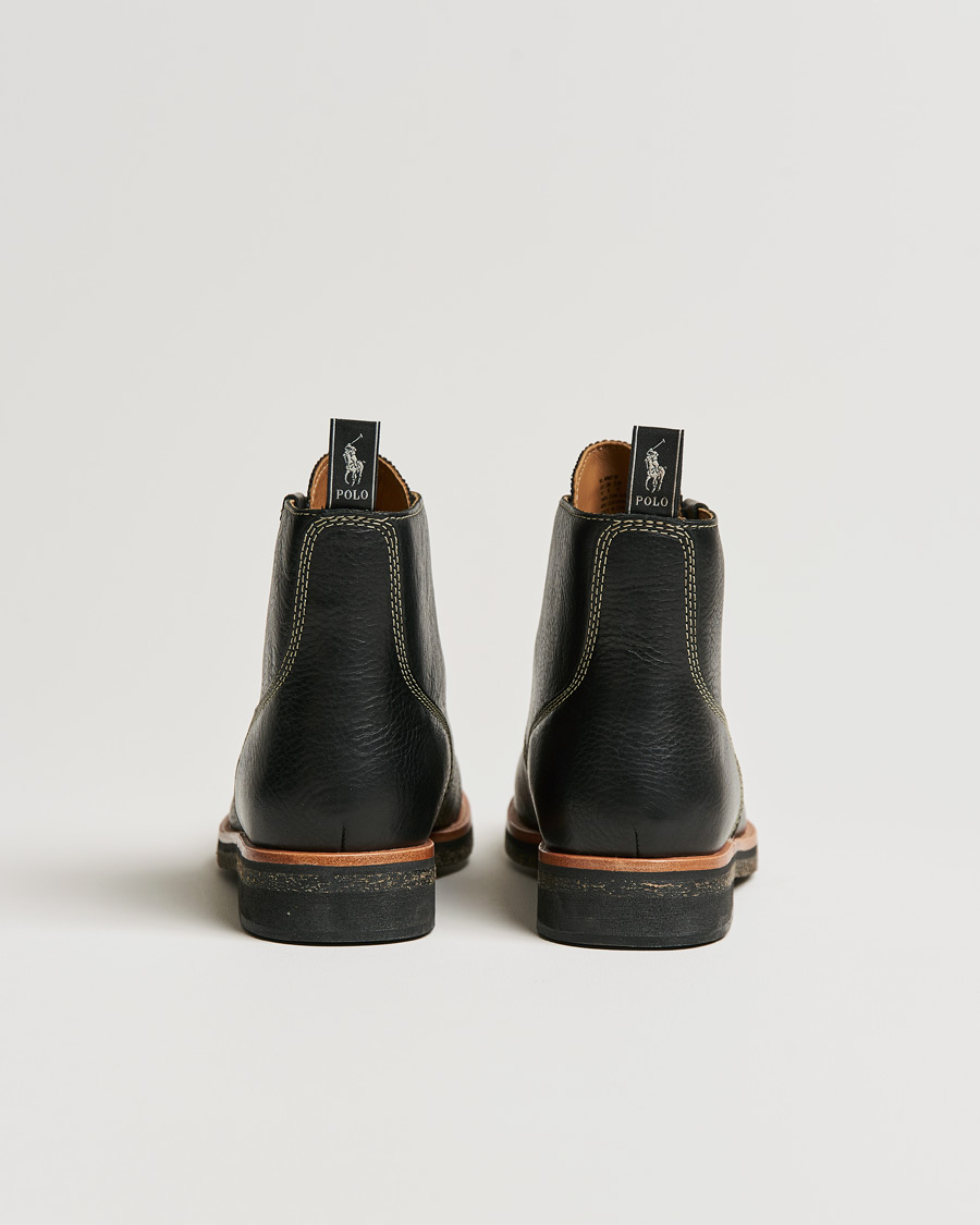Herren | Boots | Polo Ralph Lauren | RL Oiled Leather Boot Black