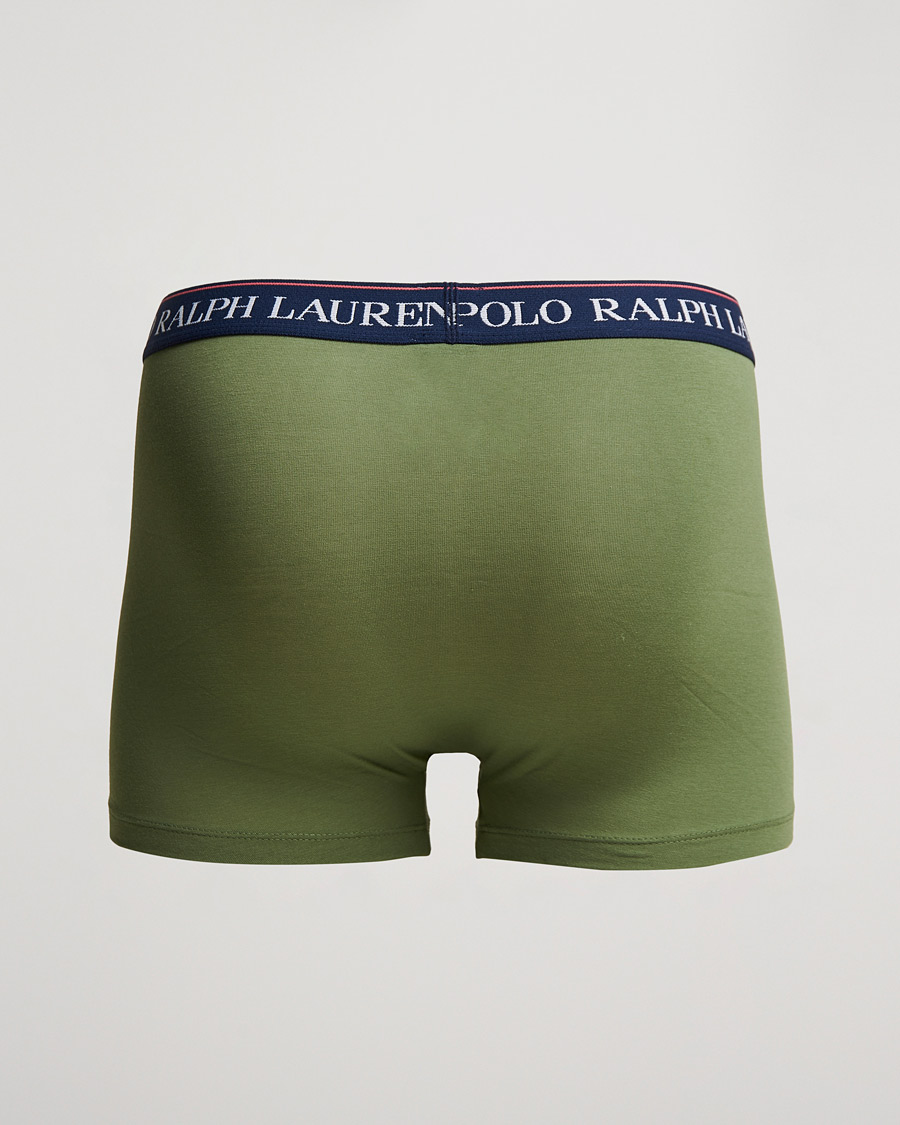 Herren | Unterwäsche | Polo Ralph Lauren | 3-Pack Trunk Cargo Green/Blue/Green