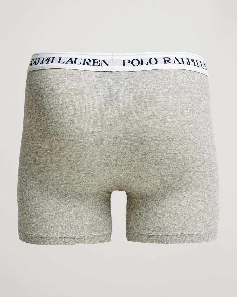Herren | Unterwäsche | Polo Ralph Lauren | 3-Pack Boxer Brief Heather/Grey/Charcoal