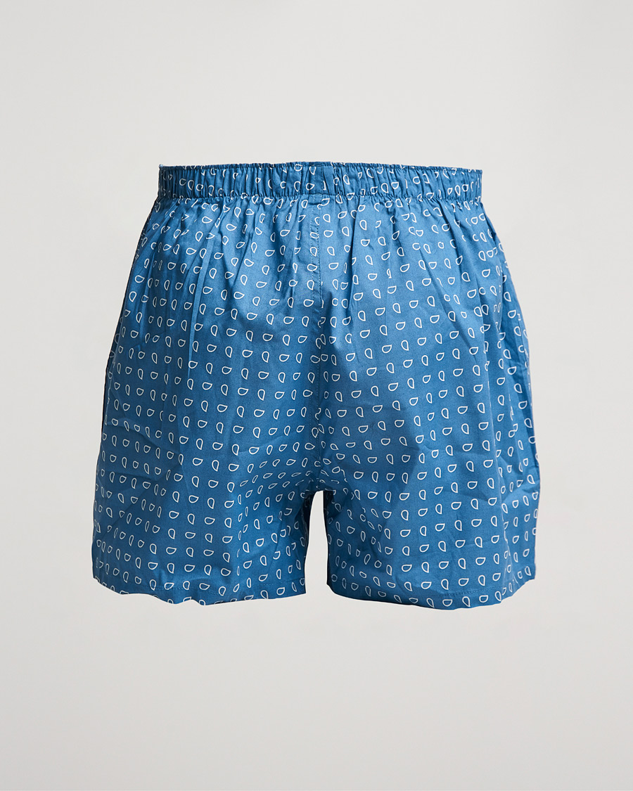 Herren | Unterhosen | Polo Ralph Lauren | 3-Pack Woven Boxer Blue