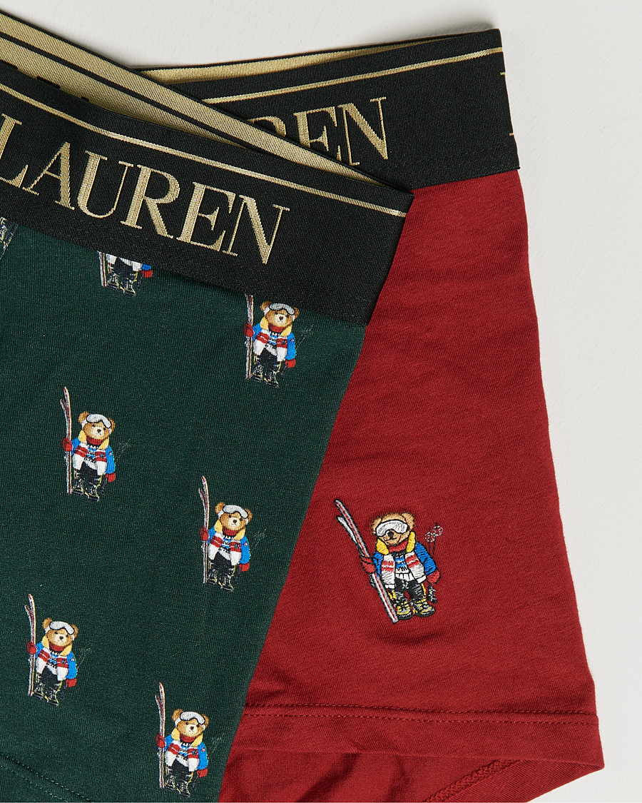 Herren | Unterwäsche | Polo Ralph Lauren | 2-Pack Gift Box Trunks Red/College Green