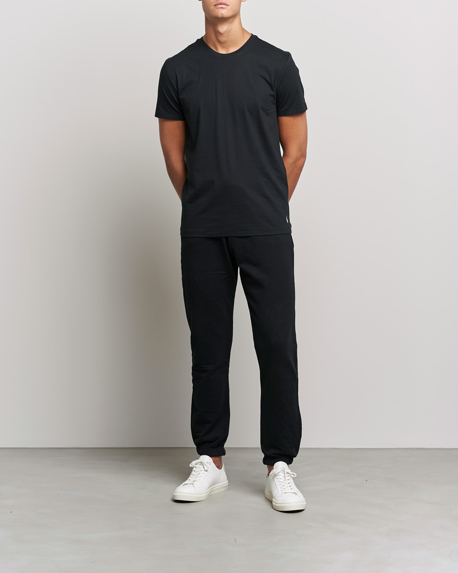 Herren | T-Shirts | Polo Ralph Lauren | 3-Pack Crew Neck T-Shirt Black