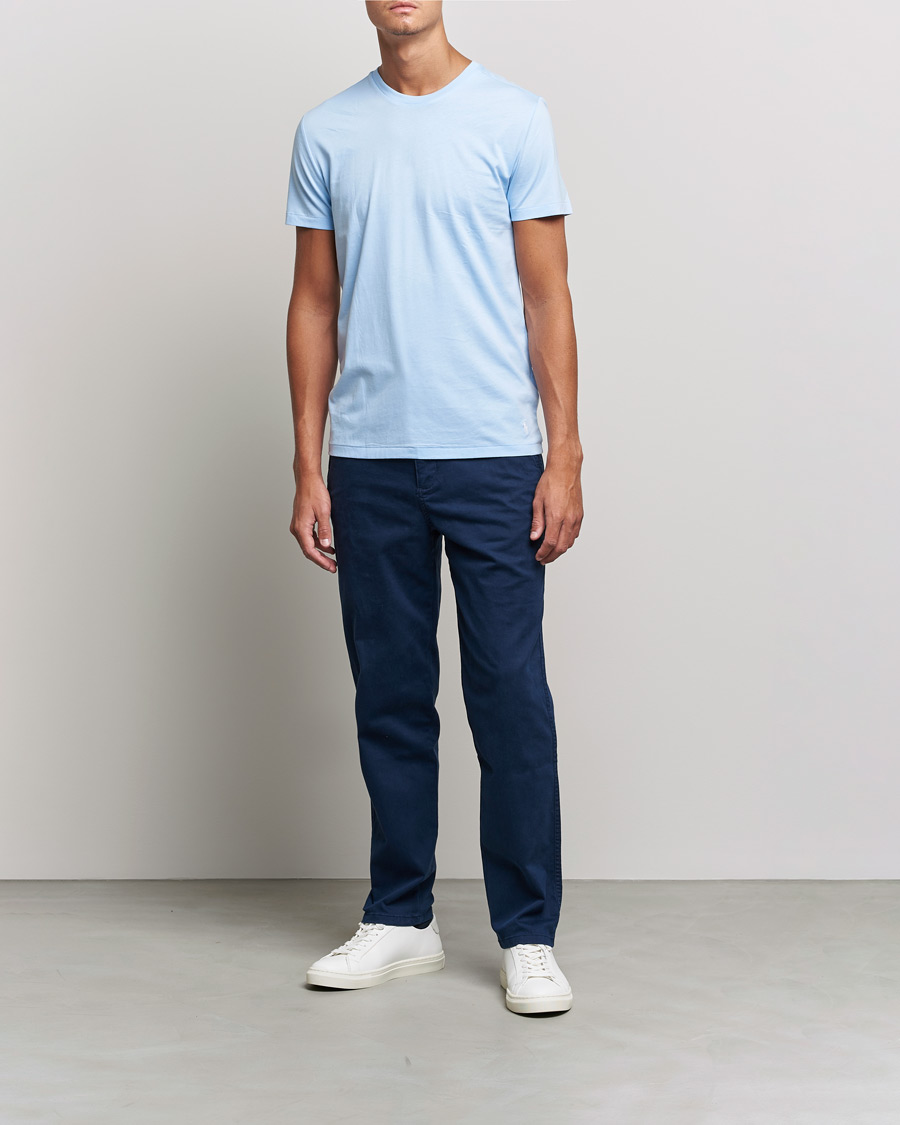 Herren | T-Shirts | Polo Ralph Lauren | 3-Pack Crew Neck T-Shirt Navy/Light Navy/Elite Blue