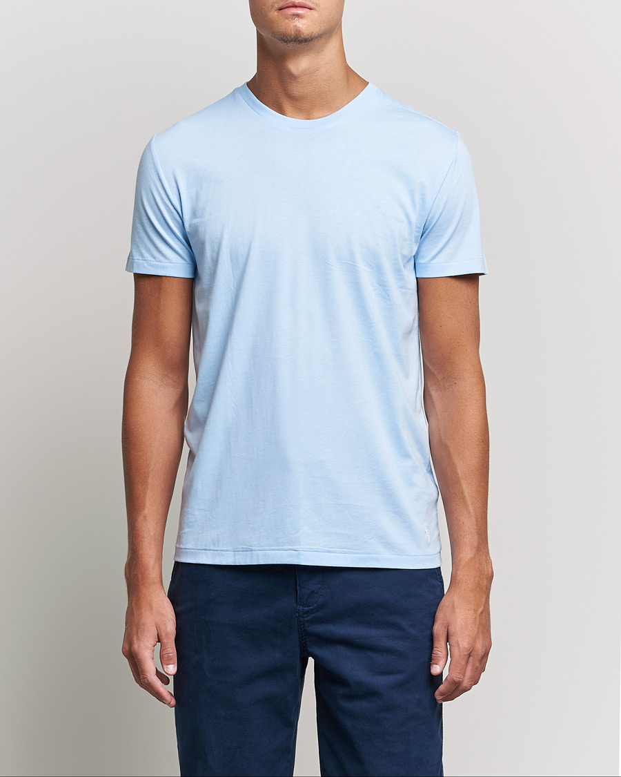 Herren | Wardrobe basics | Polo Ralph Lauren | 3-Pack Crew Neck T-Shirt Navy/Light Navy/Light Blue