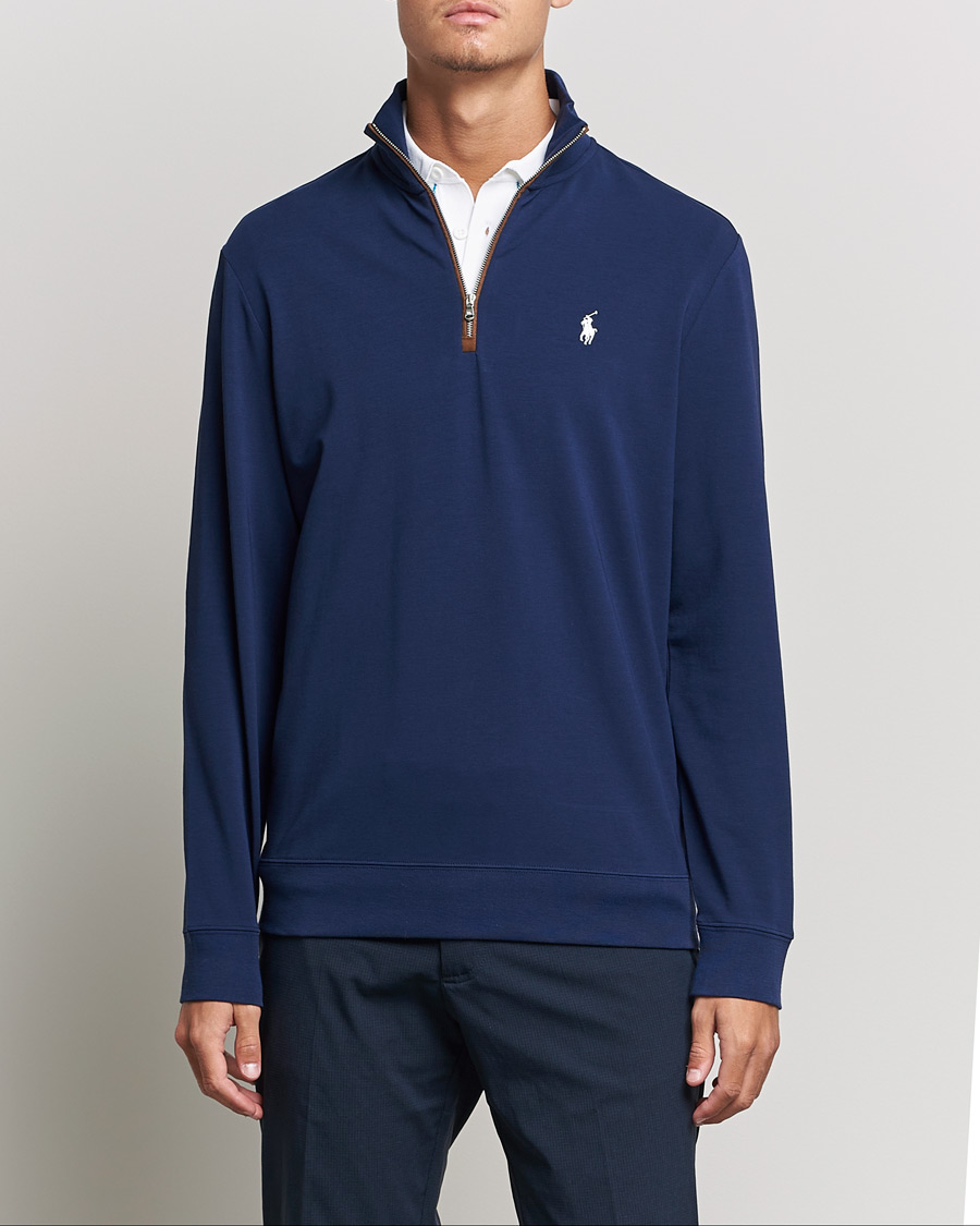 Herren | Active | Polo Ralph Lauren Golf | Terry Jersey Half Zip Sweater Refined Navy