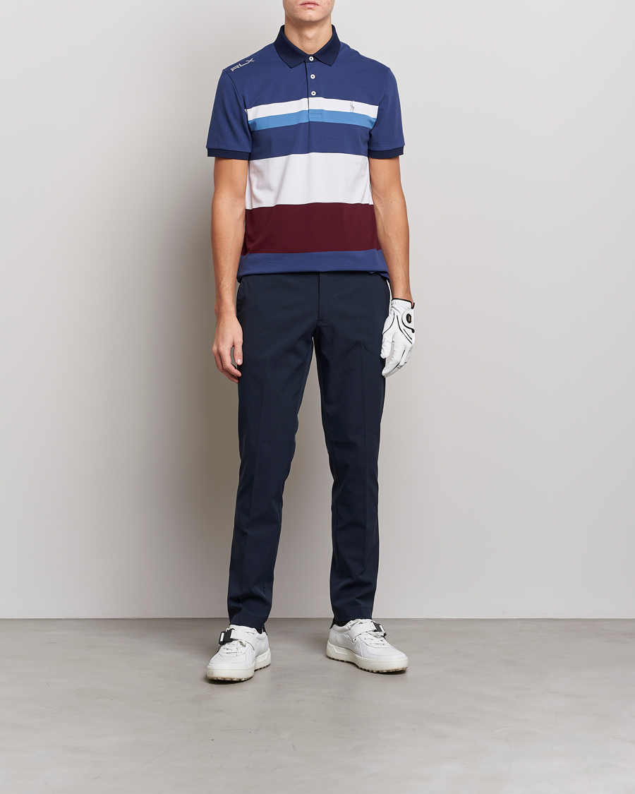 Herren | Poloshirts | RLX Ralph Lauren | Performance Striped Polo Rich Rubu Multi