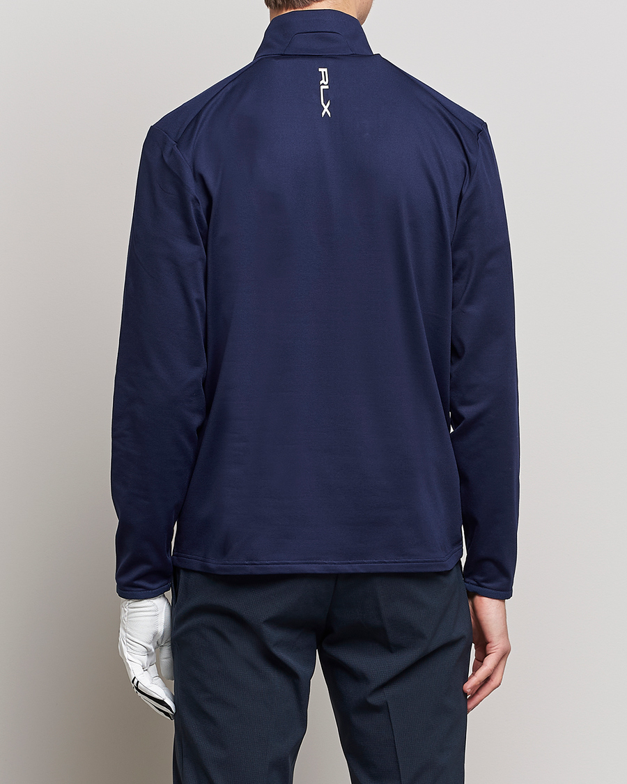 Herren | Pullover | RLX Ralph Lauren | Luxury Performance Jersey Half-Zip Navy