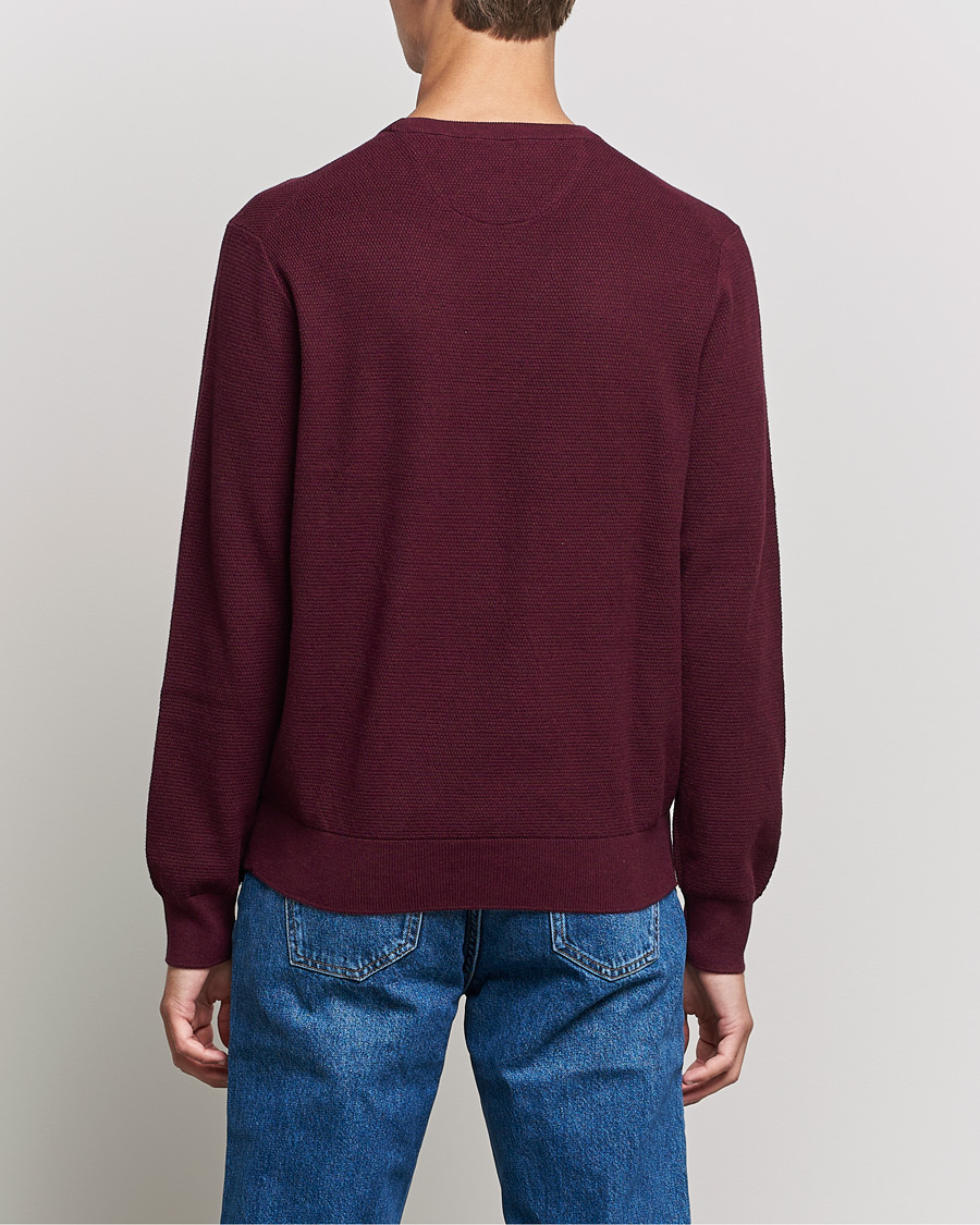 Herren | Pullover | Polo Ralph Lauren | Textured Crew Neck Sweater Aged Wine Heather