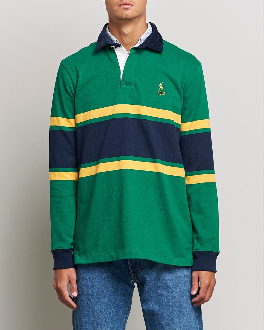 Herren |  | Polo Ralph Lauren | Jersey Striped Rugger Athletic Green