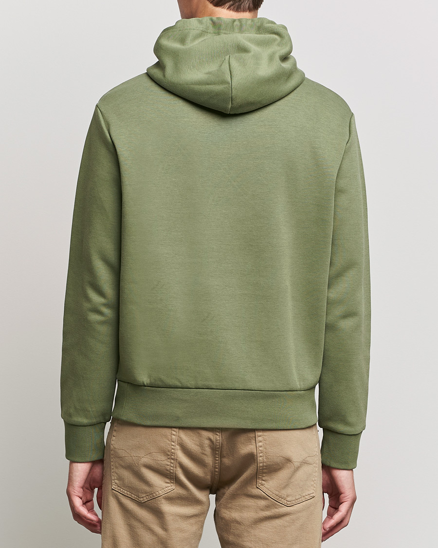 Polo Ralph Lauren Double Knit Logo Hoodie Army Olive