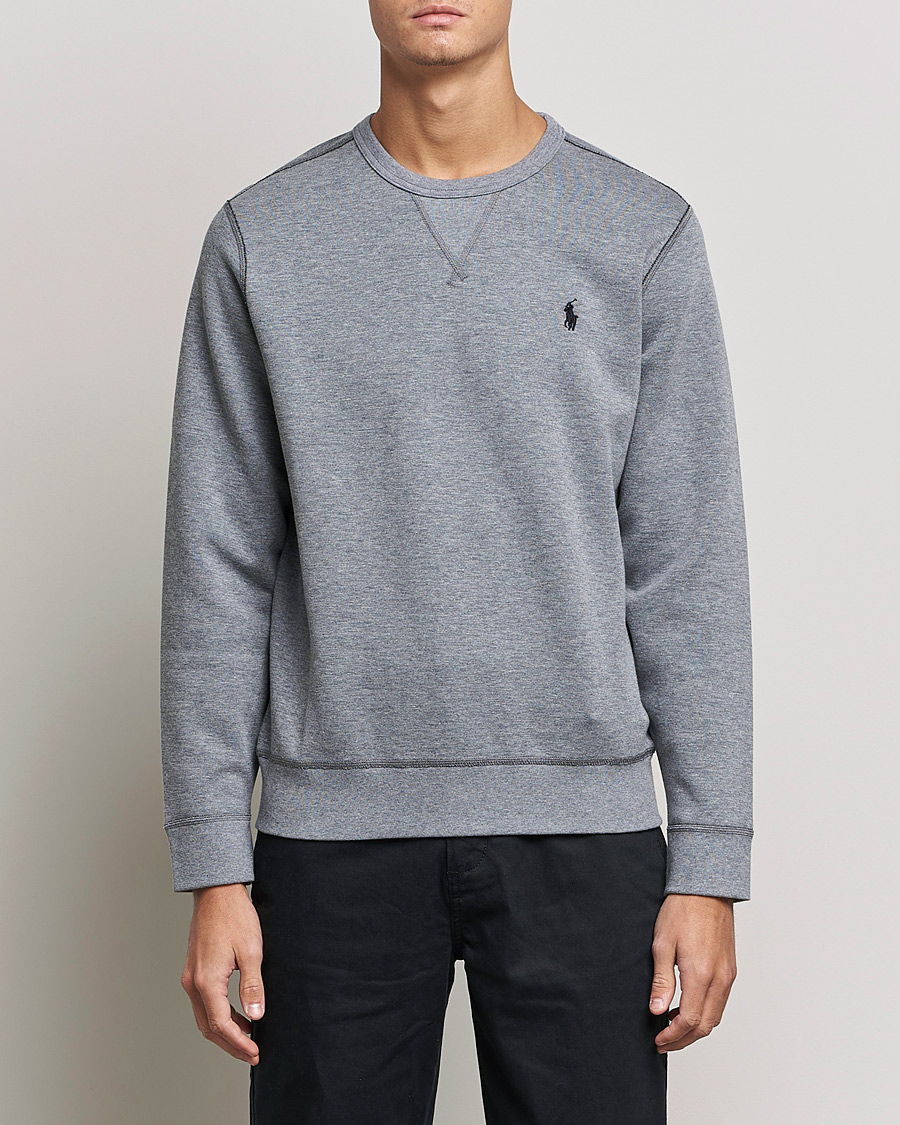 Herren |  | Polo Ralph Lauren | Double Knit Sweatshirt Classic Grey Heather