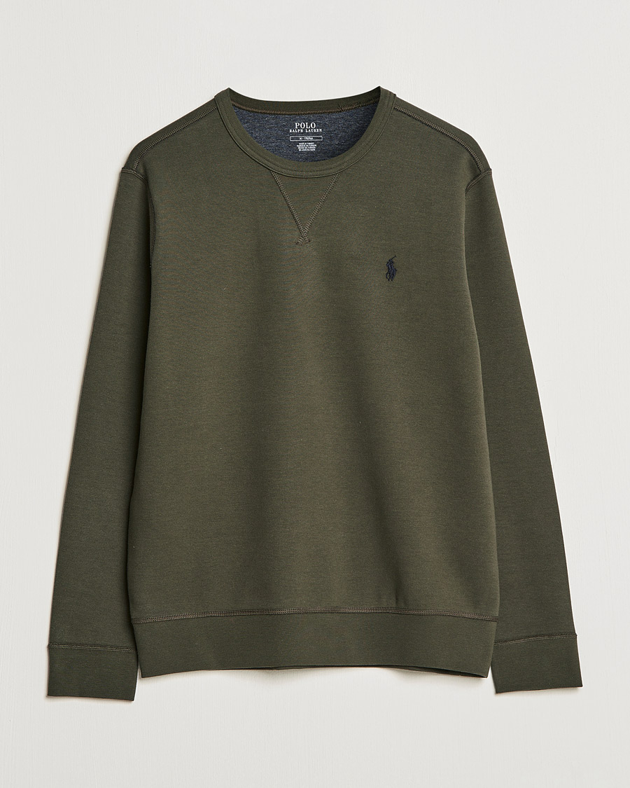 Herren | Pullover | Polo Ralph Lauren | Double Knit Sweatshirt Company Olive