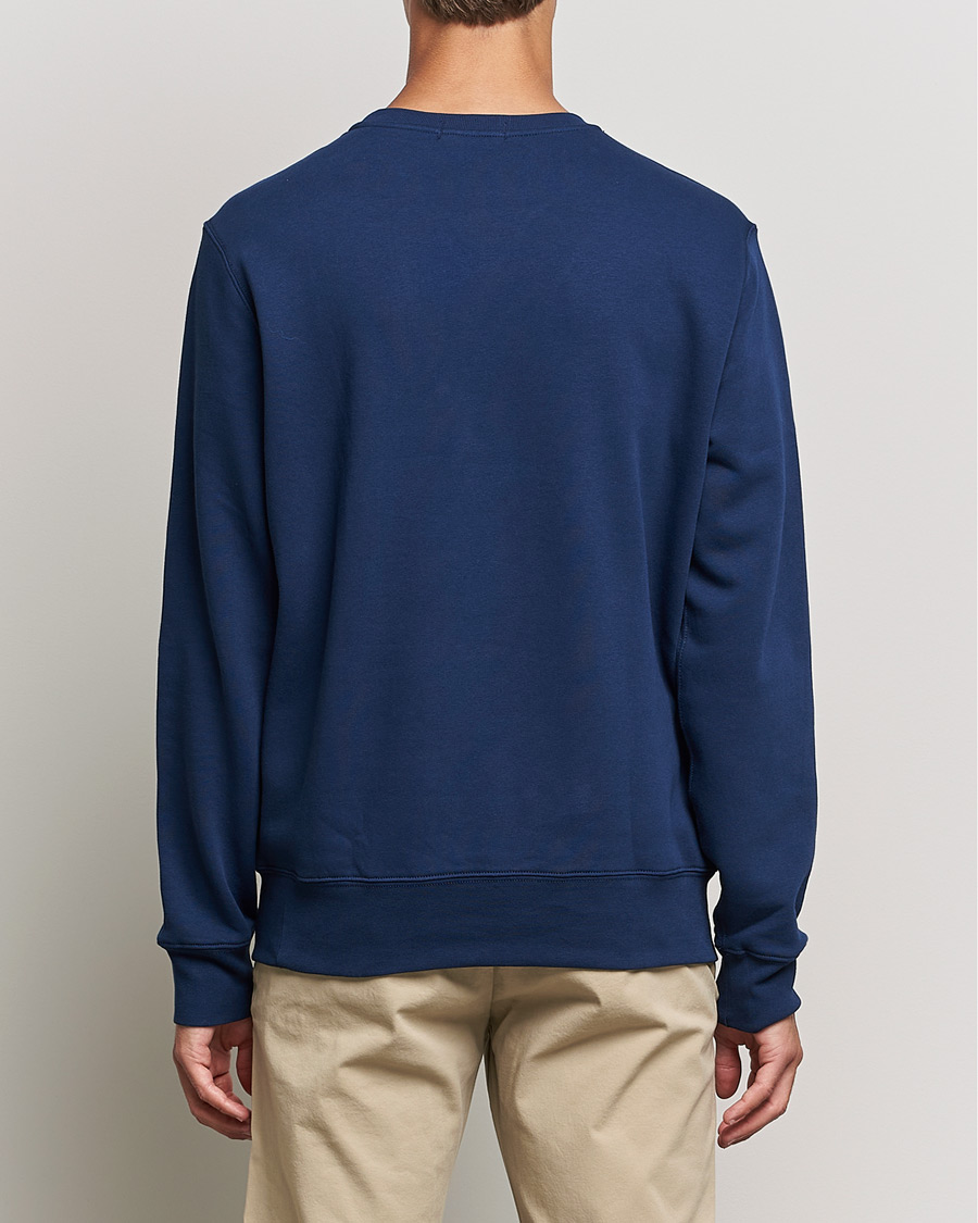 Herren | Pullover | Polo Ralph Lauren | Printed Denim Bear Sweatshirt Newport Navy