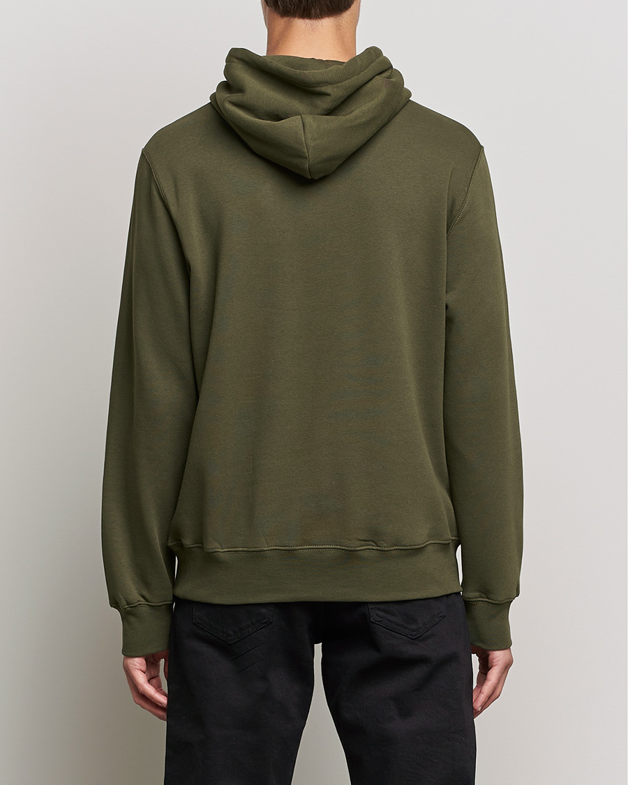 Herren | Pullover | Polo Ralph Lauren | Printed Denim Bear Hoodie Army Olive