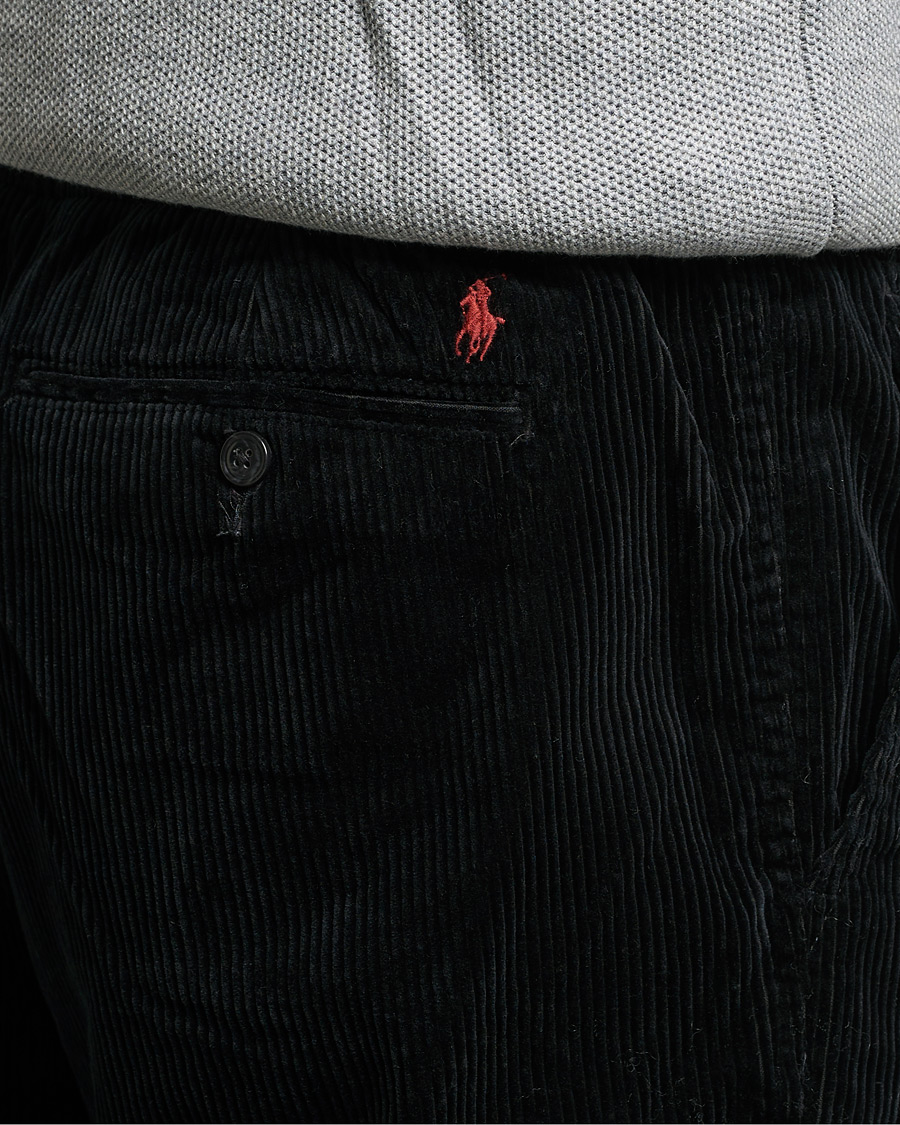 Herren | Hosen | Polo Ralph Lauren | Prepster Corduroy Drawstring Pants Black