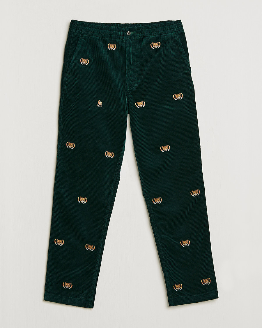 Herren | Hosen | Polo Ralph Lauren | Prepster Corduroy Printed Fox Pants College Green