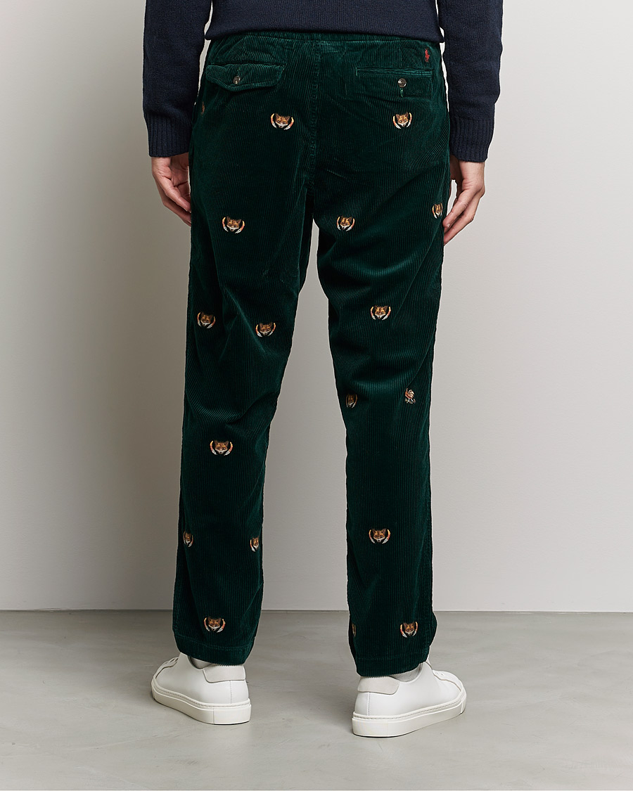 Herren | Hosen | Polo Ralph Lauren | Prepster Corduroy Printed Fox Pants College Green