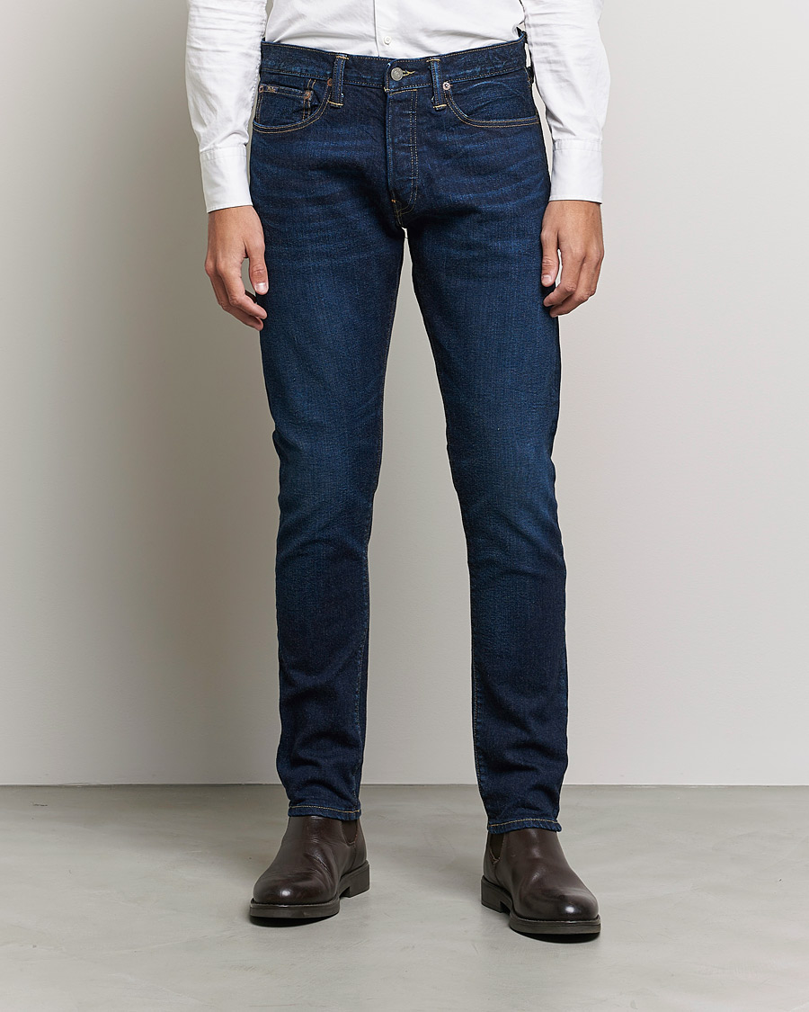 Herr | Jeans | Polo Ralph Lauren | Sullivan Slim Fit Stretch Jeans Dark Blue