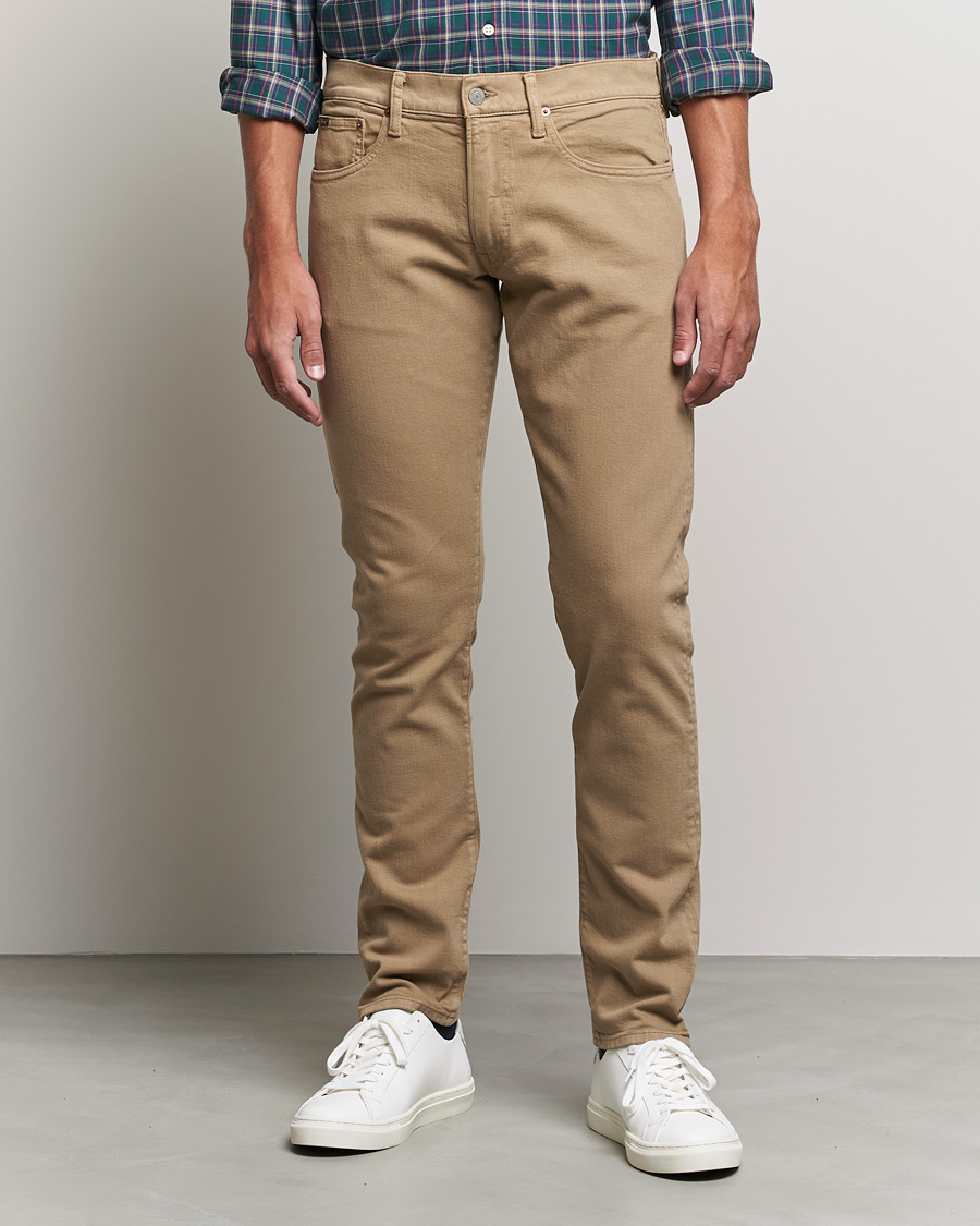 Herren | Hosen | Polo Ralph Lauren | Sullivan Slim Fit Stretch 5-Pocket Pants Khaki Hill
