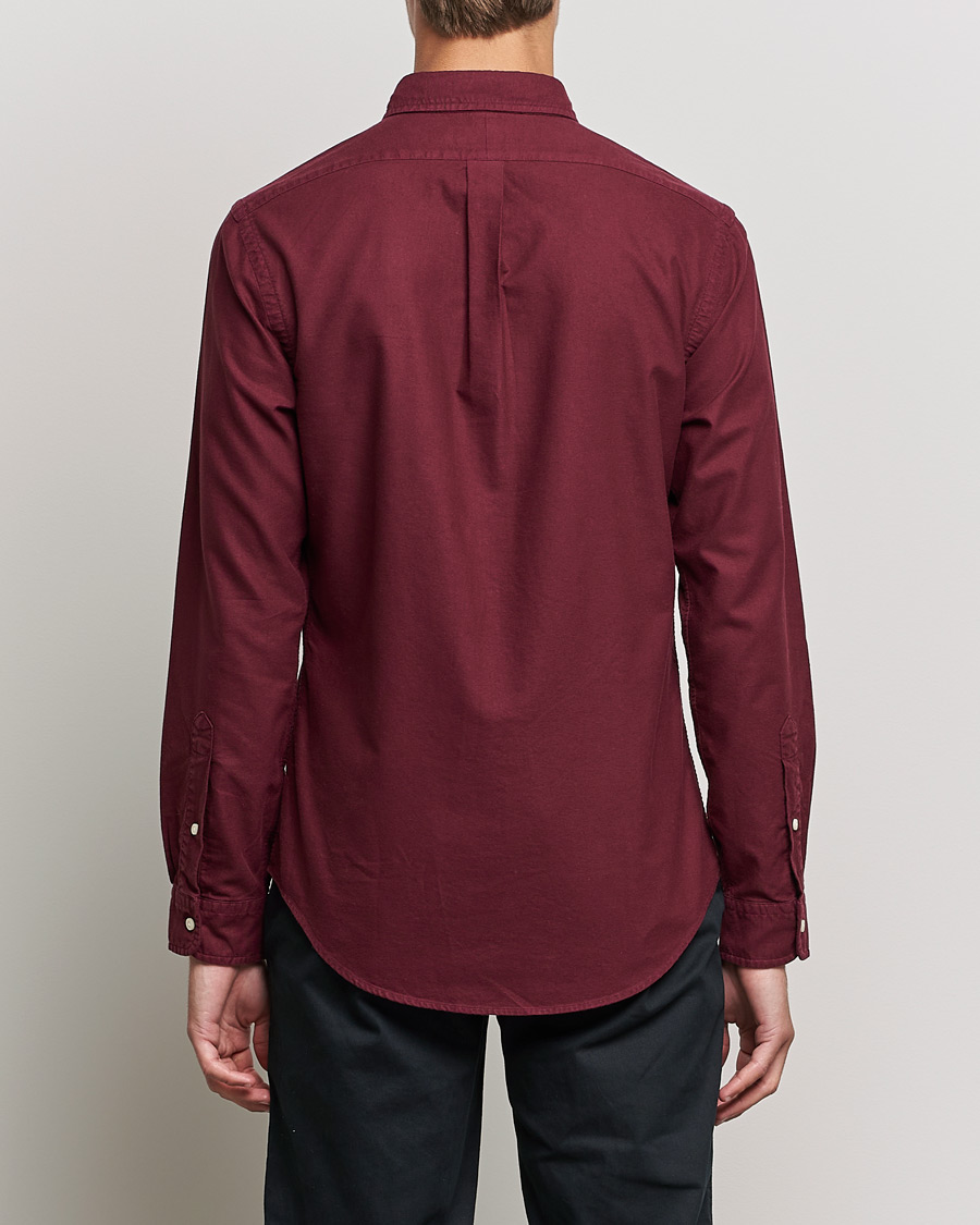 Herren | Hemden | Polo Ralph Lauren | Slim Fit Garment Dyed Oxford Rich Ruby