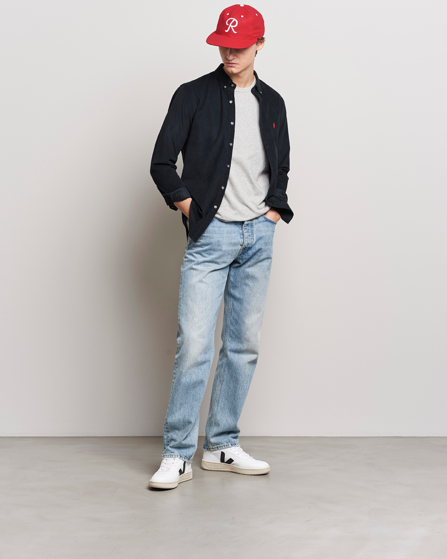 Herren | Hemden | Polo Ralph Lauren | Slim Fit Corduroy Shirt Black