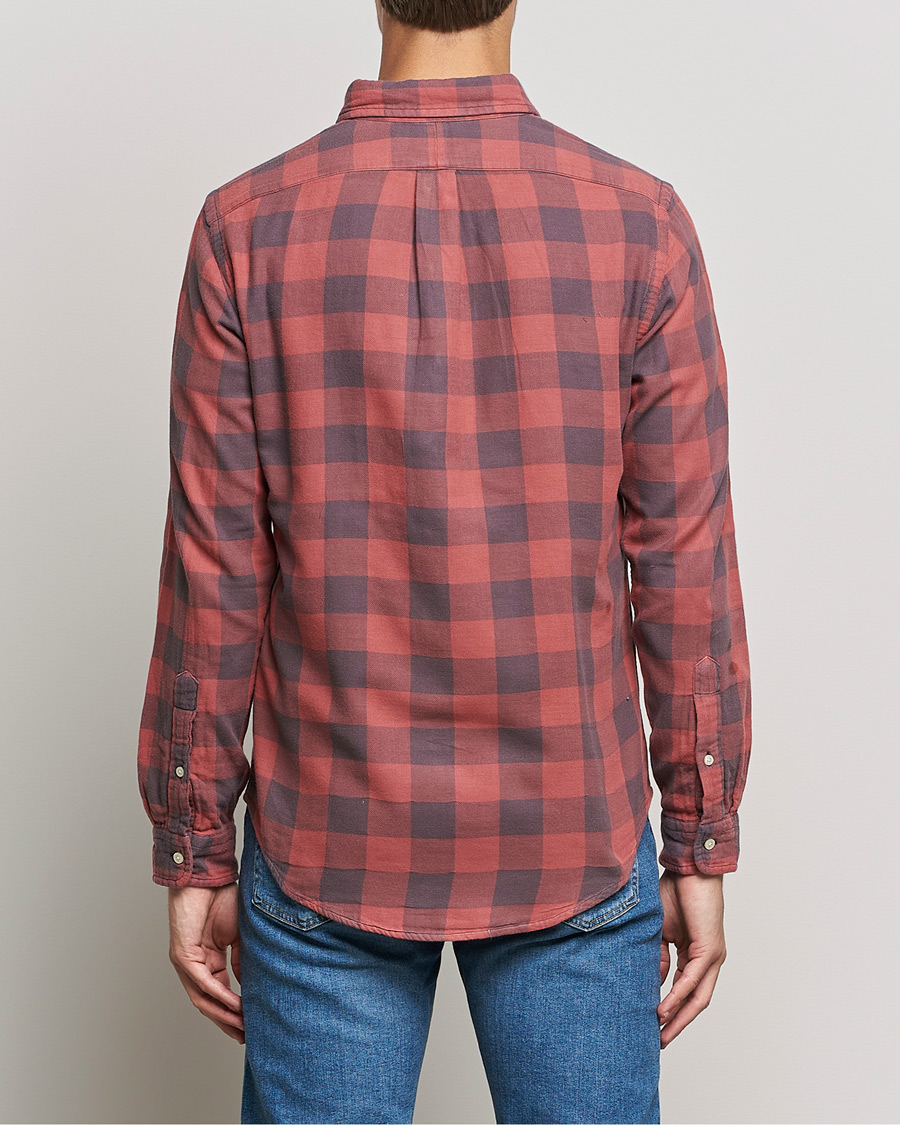 Herren | Hemden | Polo Ralph Lauren | Custom Fit Double Faced Checked Shirt Red/Black