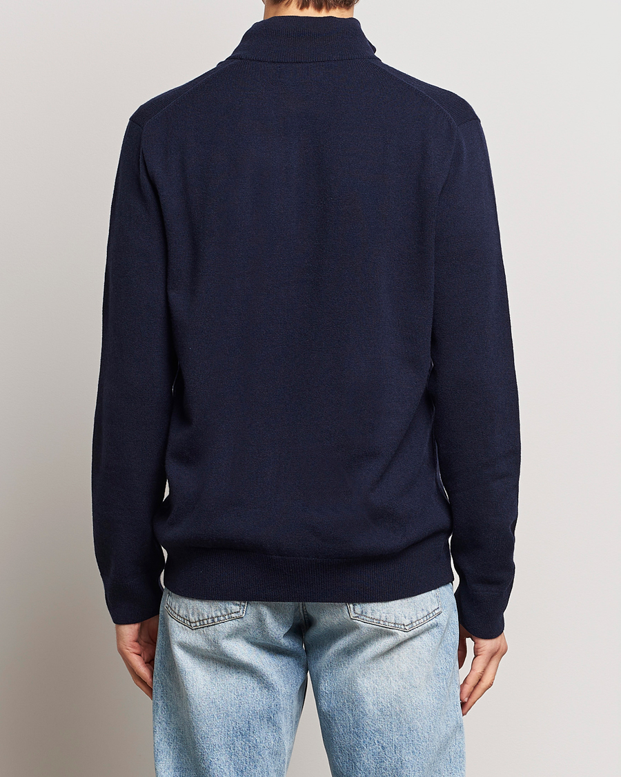 Herren | Pullover | Polo Ralph Lauren | Merino Half-Zip Sweater Hunter Navy