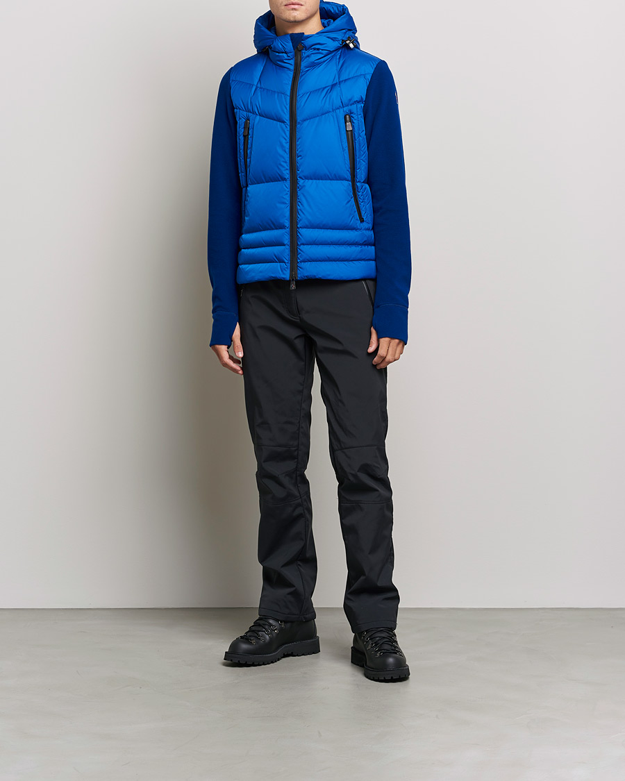 Herren | Jacken | Moncler Grenoble | Padded Full Zip Sweater Dark Blue