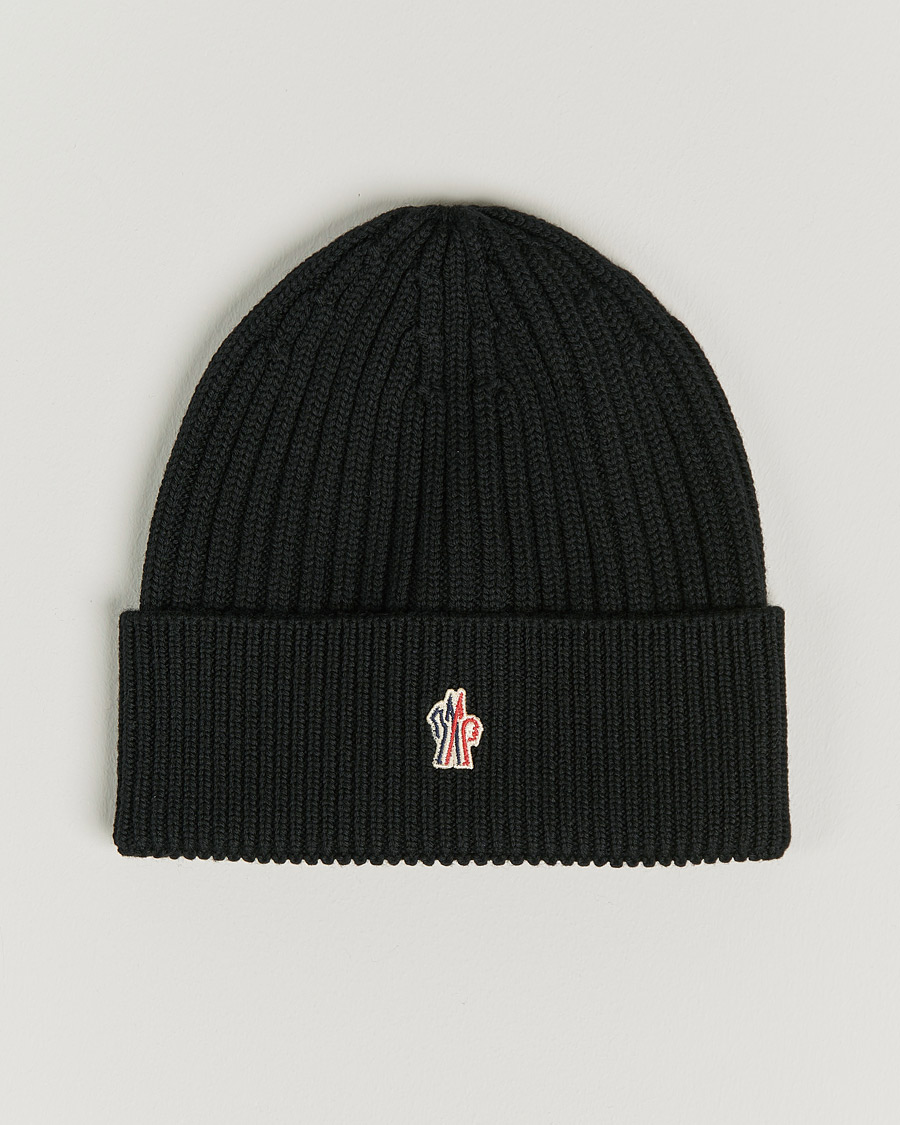 Herren | Moncler Grenoble Beretto Beanie Black | Moncler Grenoble | Beretto Beanie Black